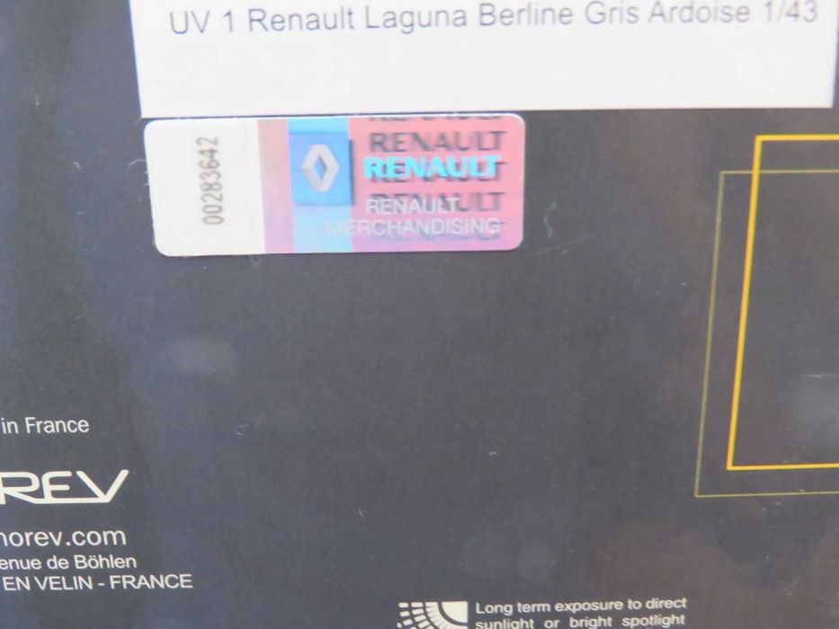 Miniatura Norev France,Renault Laguna III,escala 1:43,oficial Renault.