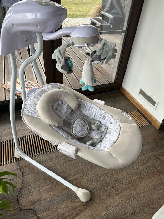 Huśtawka elektryczna Caretero Raffi Beige