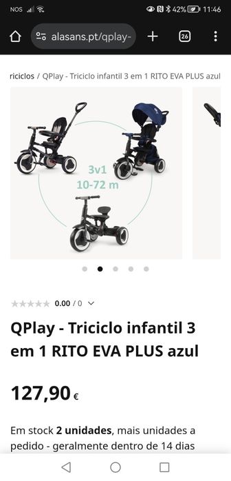 Triciclo rito qplay