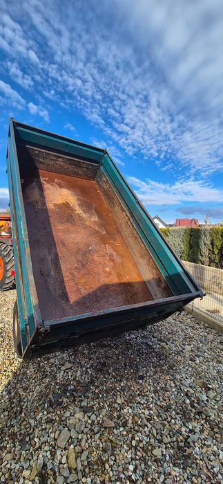 Przyczepa kiper z kiprem 3 strony 4.5t 6t wywrotka Maraton