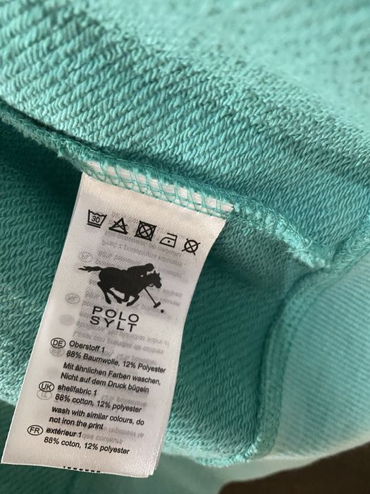 Polo Sylt Zip-Up Hoodie in Green
