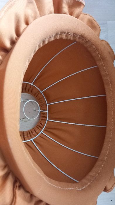 Abażur z PRL-u średnica 30 wysokość 18 cm