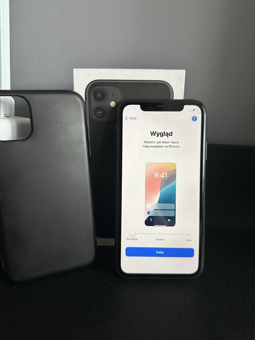 Iphone 11 (opakowanie, etui)