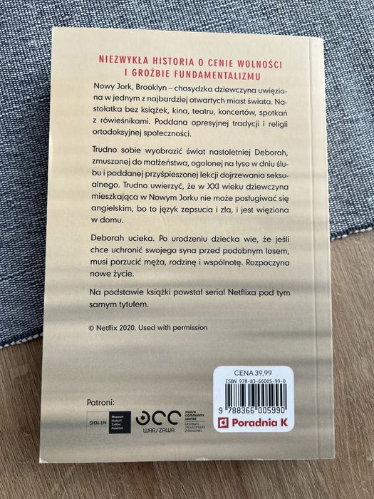 Unorthodox, Deborah Feldman