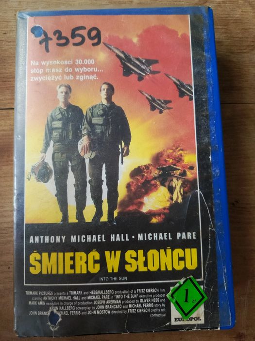 Śmierć w Słońcu kaseta VHS video