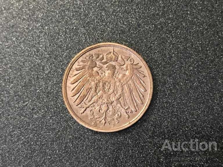 Німеччина 2 пфеніга, 1904