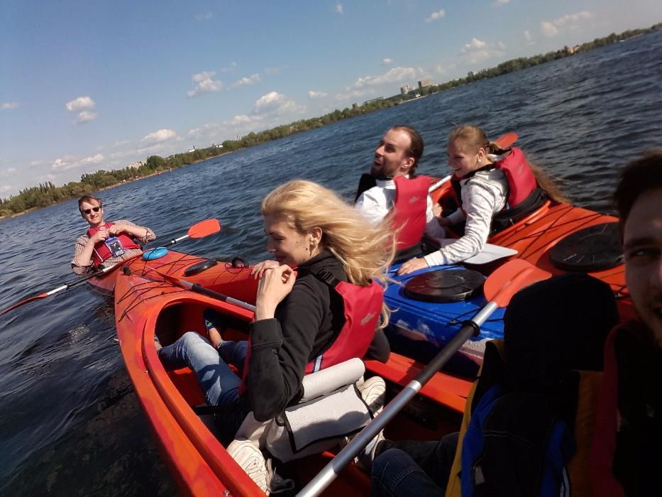 Байдарка каяк прокат напрокат в прокат аренда Запорожье