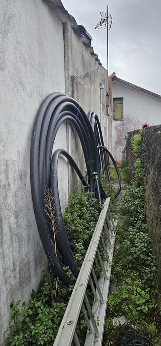 Material de rega, tubo preto 2"