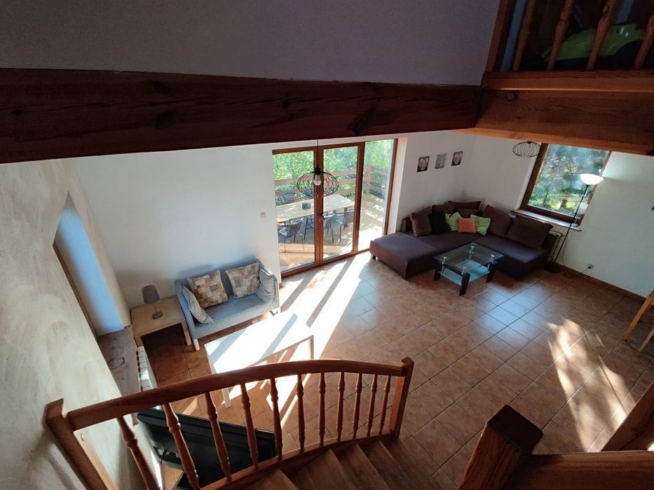 Domek na Kaszubach z prywatnym basenem, sauną, kuchnią ogrodową