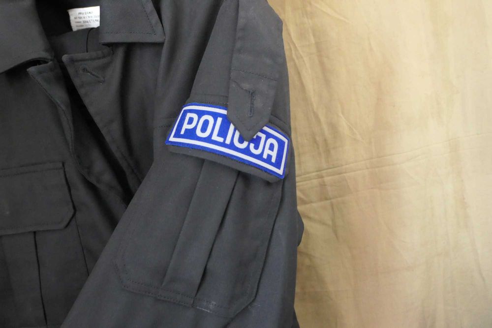 Mundur czarnuch Policja