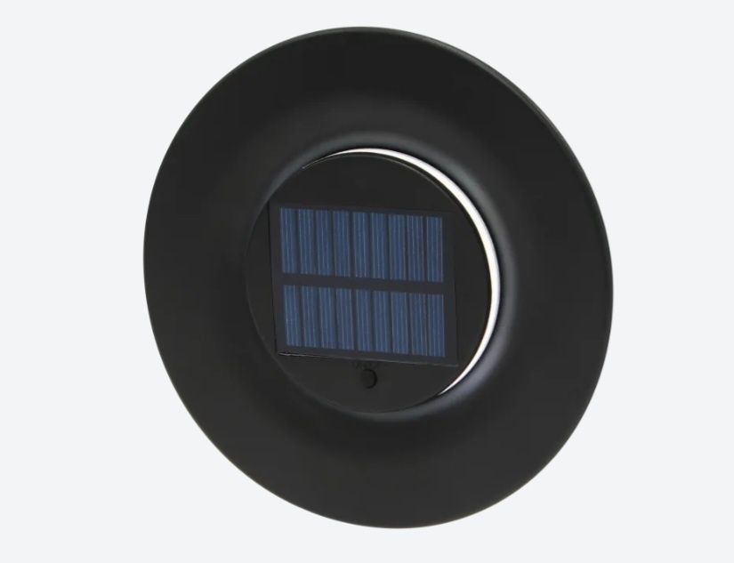 1 Candeeiro de parede solar 16cm 6 lúmenes