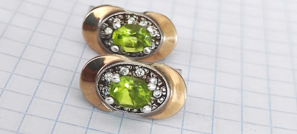 Серебряные серьги