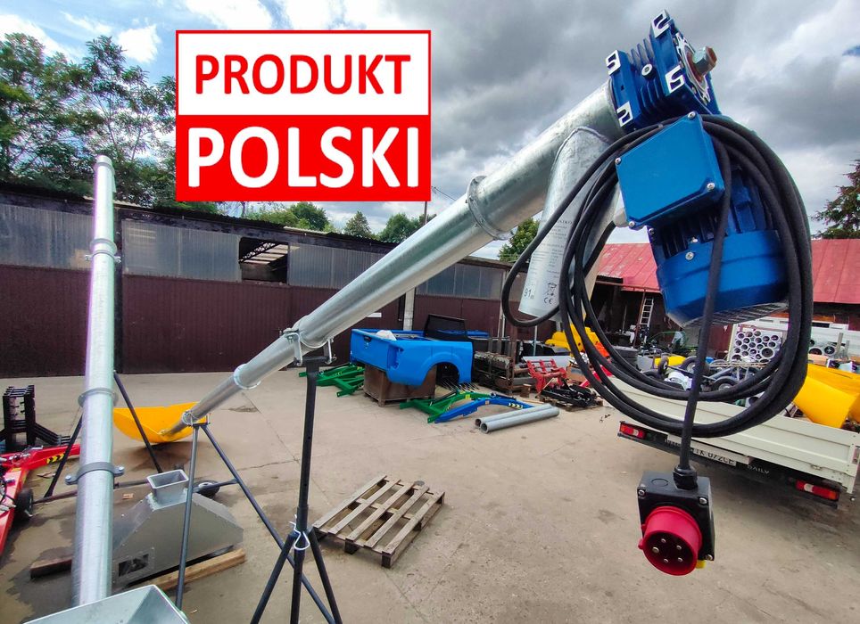 Żmijka do zboża-rura ocynkowana-przenośnik zbożowy 110/140/160/180/220-NOWA-gwarancja-DOSTAWA pod wskazany adres-MODEL 2026