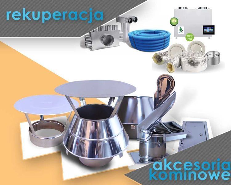 5m KW2 Fi 200 BKU Komin ceramiczny Wentylacyjne Pustaki kominowe Akces