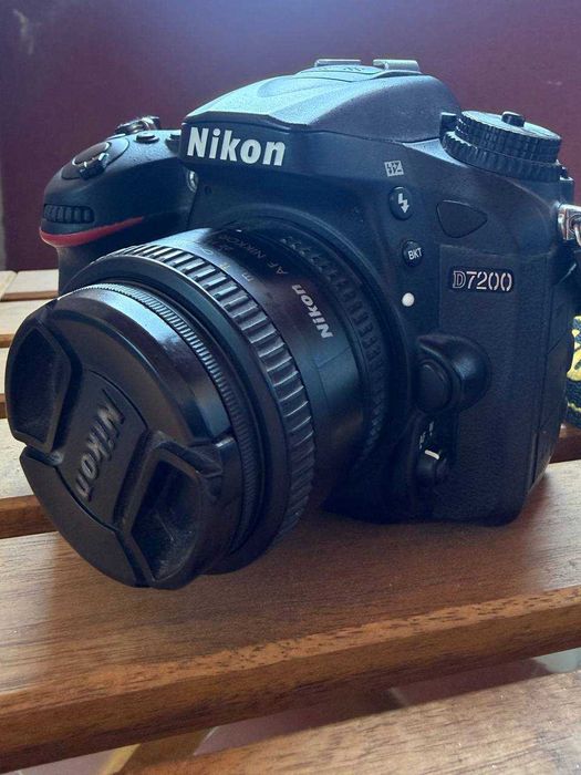 Nikon d7200 + Nikon AF Nikkor 50mm f/1.8 em