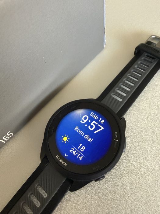 Vendo Garmin ForeRunner 165 C/ Novo C/ Fatura e Garantia