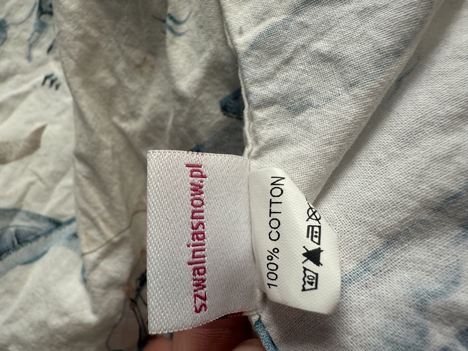 Do pokoju dziecięcego dwie zaslonki z kokardkami