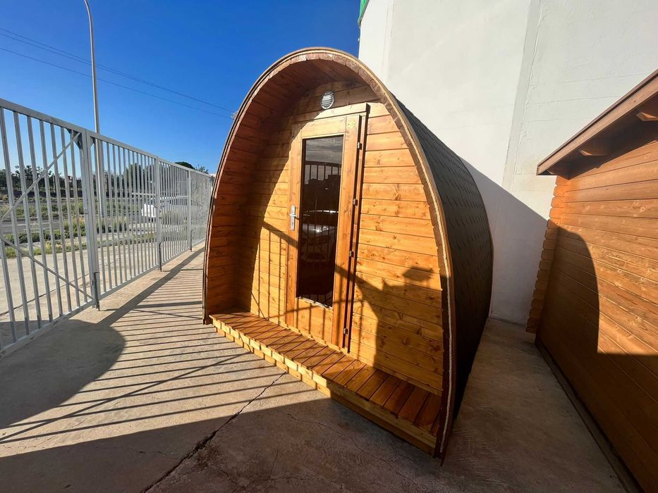 Cabana de madeira habitação/campismo Bianca 6m2