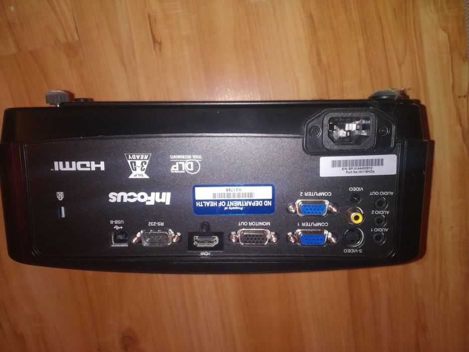Фирмовий американський DLP FullHD Full3D проектор Infocus IN118HDa