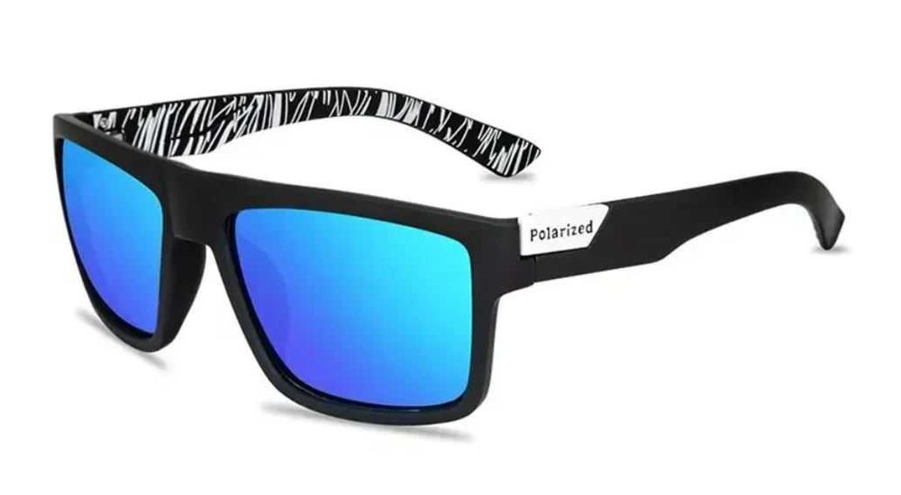 Okulary przeciwsłoneczne POLARIZED niebieskie szkło