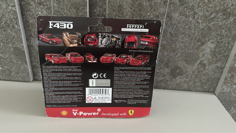 Ferrari auto znkolekci Shell model nr 2