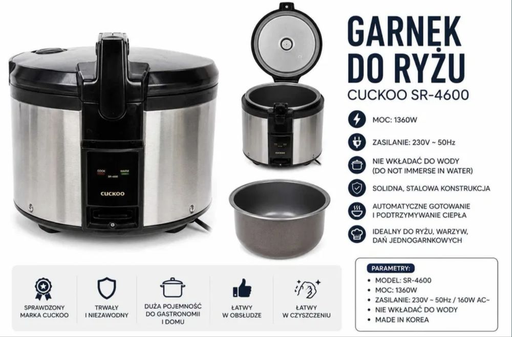 Garnek do ryżu duzy