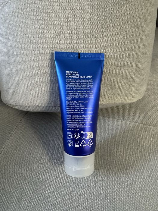 Medicube Zero Pore Blackhead Mud Mask Oczyszczająca Maseczka do Twarzy