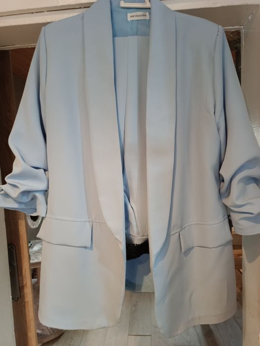 Garnitur damski rozm.44 błękitny