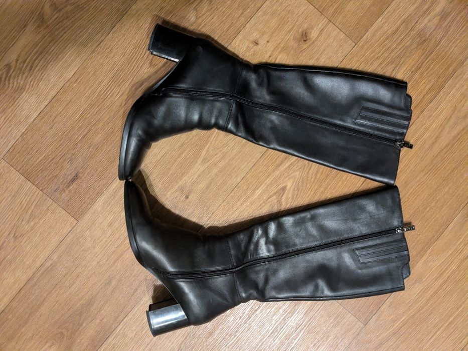 Жіночі зимові натуральні шкіряні чоботи ANTONIO BIAGGI