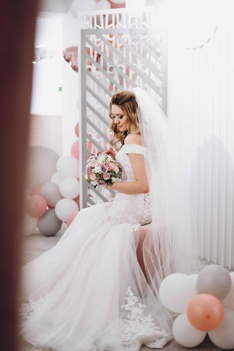 Весільна сукня, розмір S/M, ідеальний стан