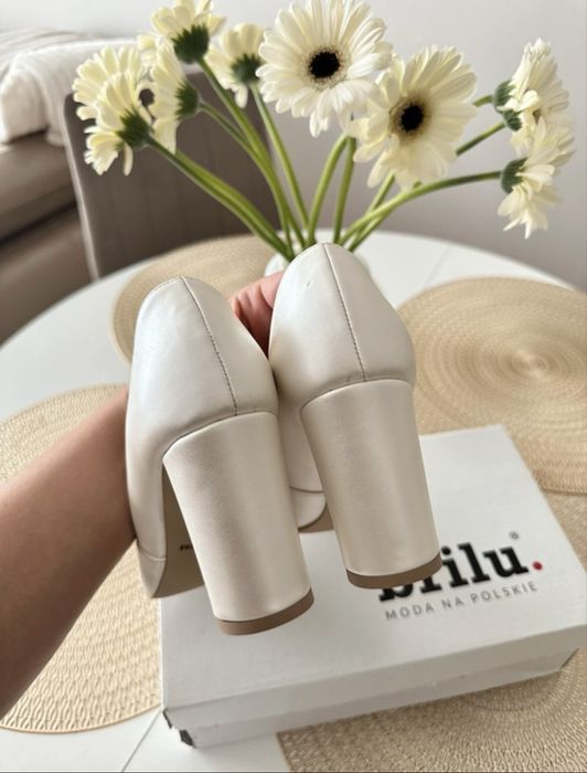 Nowe buty ślubne Brilu 38