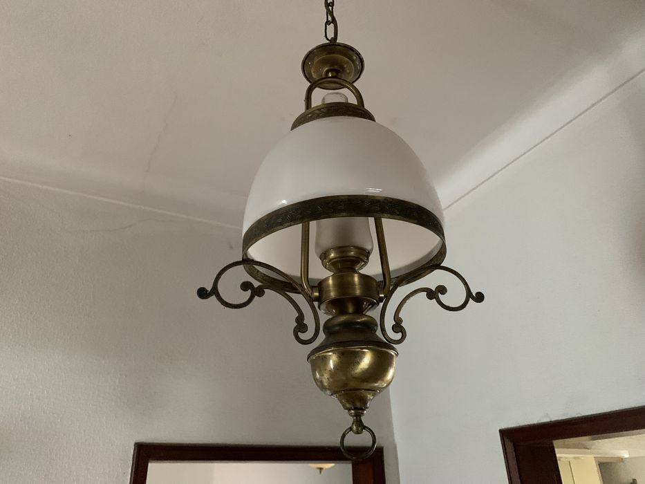 2 candeeiros vintage