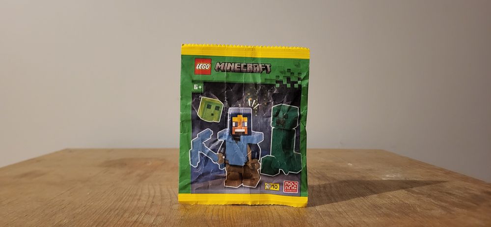 Lego Minecraft 662508 Miller w zbroi Creeper saszetka klocki
