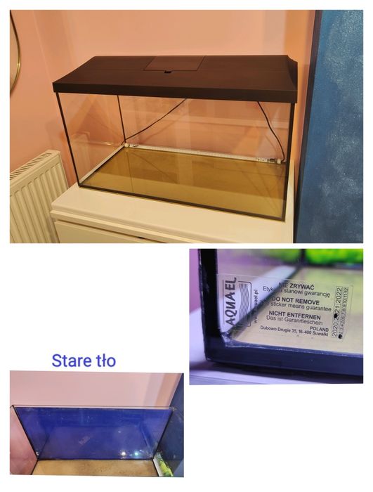 Akwarium 105 litrów plus wszystkie akcesoria ,filtr,grzałka, korzenie