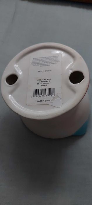 Podwyższona miska ceramiczna dla kota