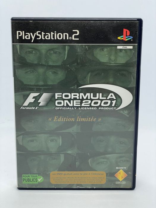 Formula One 2001 PS2 Limited Edition Po Angielsku