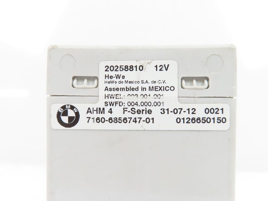 Modulo De Reboque Bmw 1 Ref: 71606856747 2008 - 2025