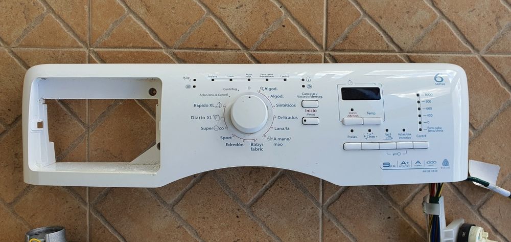 Peças Mq. Lavar Whirlpool AWOE 9348