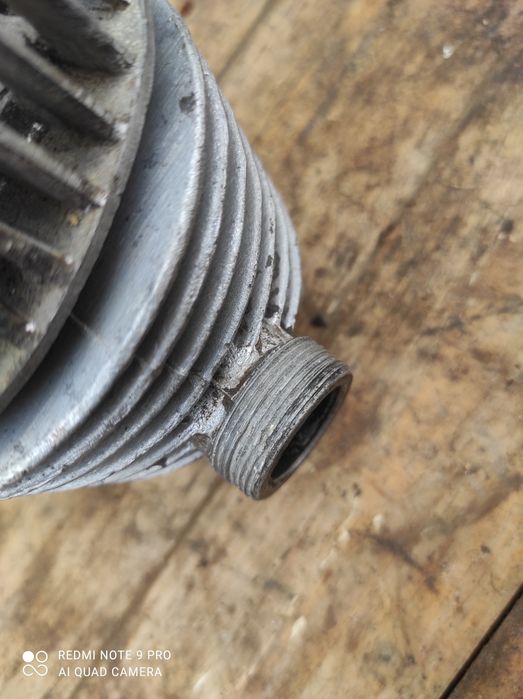 Oryginał cylinder głowica Romet Komar sztywniak G12 nominał 8.88