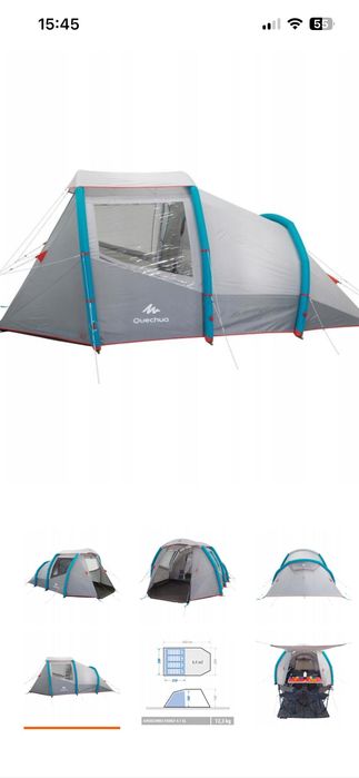 Namiot qeuchua 4.1 airseconds family 4.1 XL