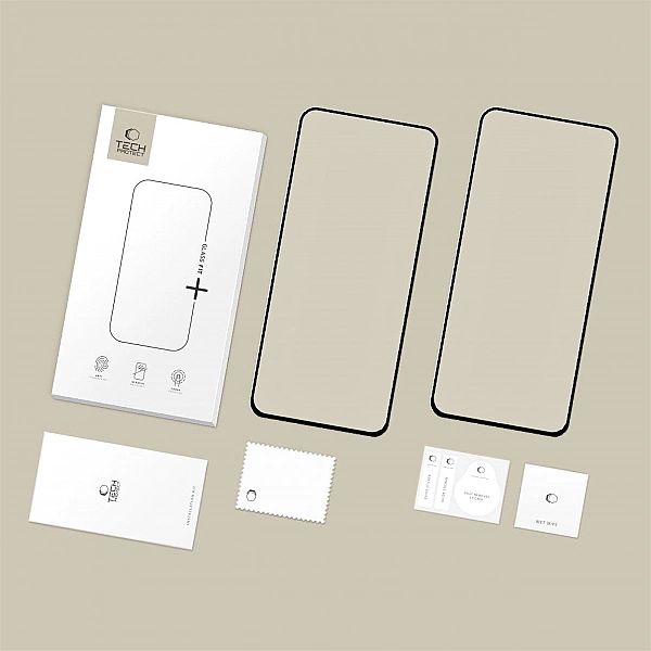 Szkło Hartowane Tech-Protect Glass Fit+ 2-Pack Galaxy S25 Fe Black