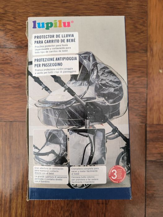 Capa de chuva para carrinho bebe