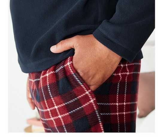 Теплая пижама мужская флисовая велюровая чоловіча піжама тепла флісова