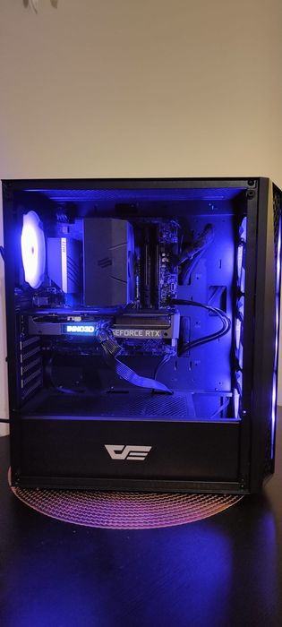 Komputer stacjonarny gamingowy NOWA obudowa/ do nauki i pracy RTX3060