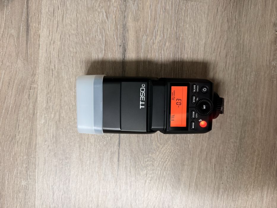 Godox TT350C TTL para Canon — Como Novo