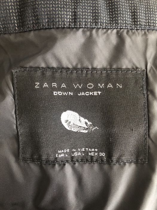 PUCHOWA  kurtka zimowa ZARA