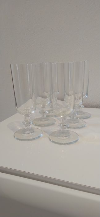 Conjunto de 6 copos de champanhe