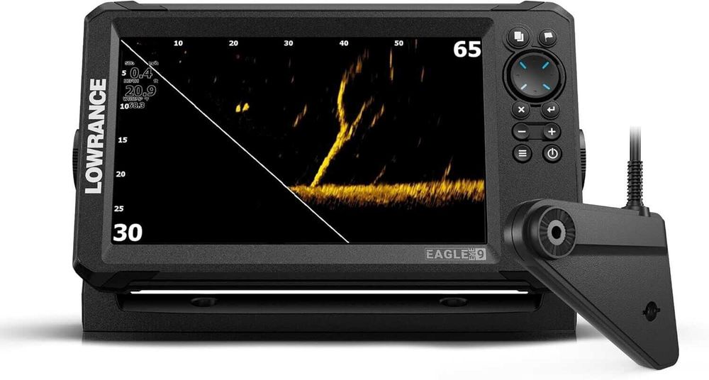 Echosonda Lowrance Eagle EYE 9 - pełny zestaw do łowienia LIVE