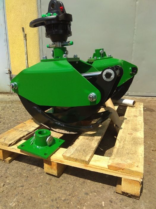 Chwytak 0,16 m3 + Rotator hydrauliczny 3T / Do bali, stosu / DOSTĘPNE