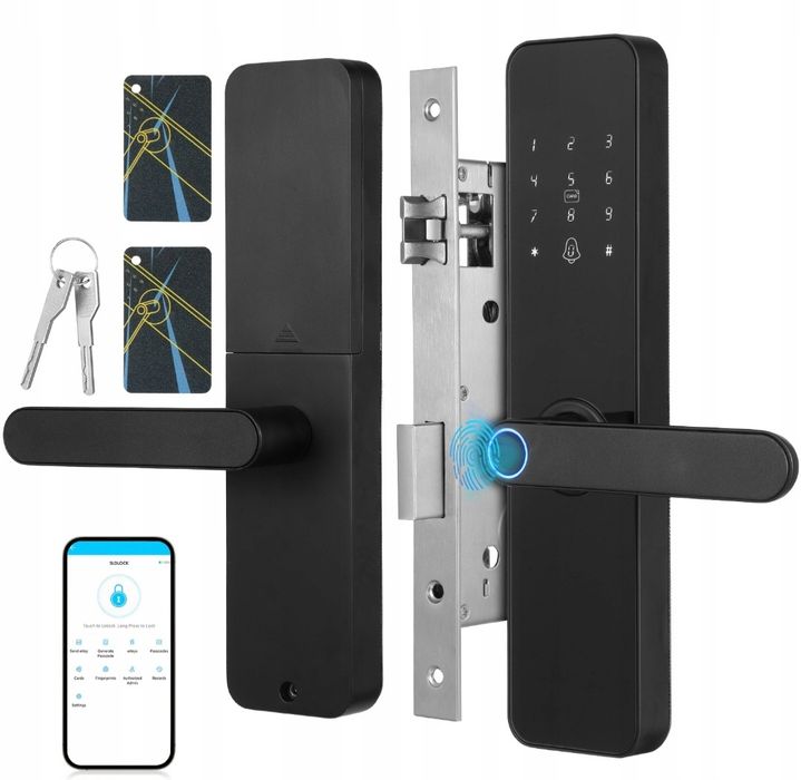 TUYA Smart Wi-Fi Door Lock Zamek do drzwi elektroniczny